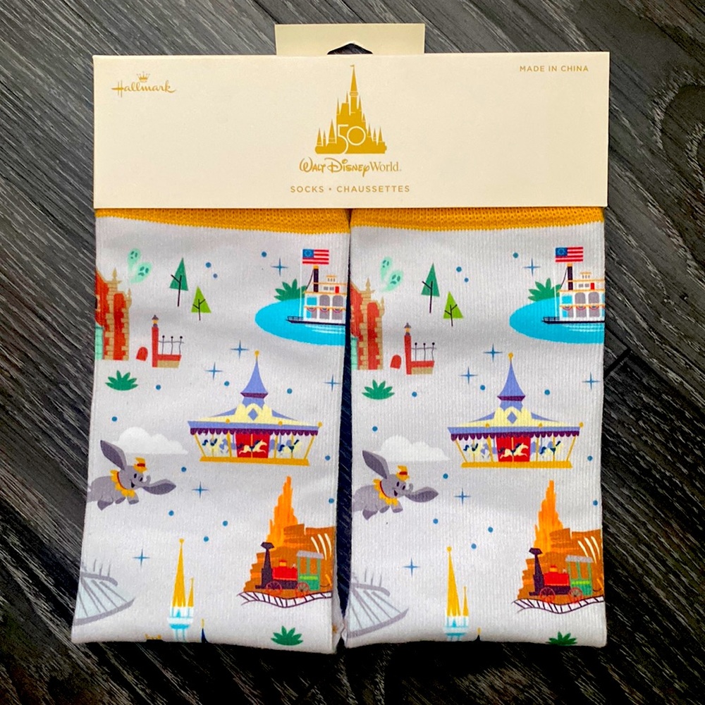 Disney 50th Anniversary Socks